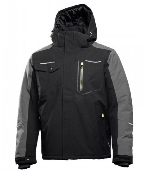 Куртка утепленная HOEGERT AMOS, с капюшоном цв. черный HT5K923 от магазина Рабочий класс