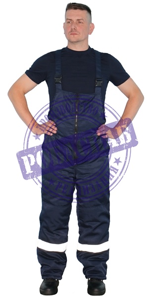 Полукомбинезон Бур, зимний, тк. Грета цв. т.синий от магазина Рабочий класс