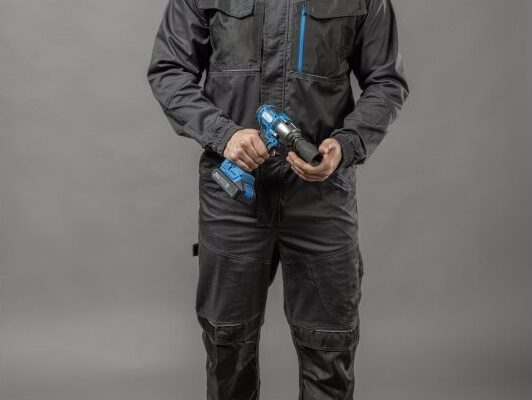 Комбинезон рабочий эластичный, HOEGERT WURNITZ, цвет темно-серый от магазина Рабочий класс