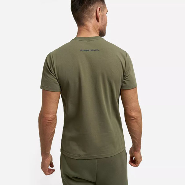 Футболка Shadow fish 6706 Khaki от магазина Рабочий класс