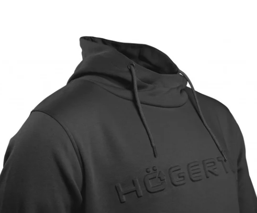 HOEGERT толстовка с капюшоном черного цвета от магазина Рабочий класс
