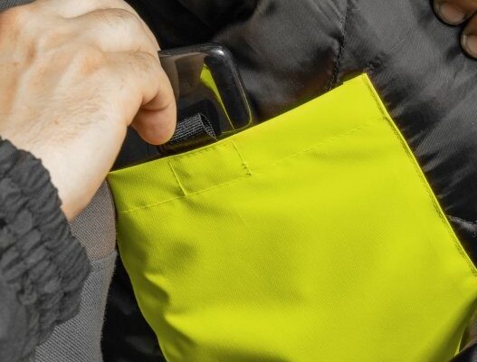 Куртка-бомбер сигнальная утепленная, HOEGERT OKER, цвет желтый от магазина Рабочий класс