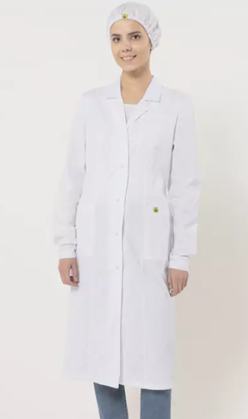 Халат антистатический, женский, белый от магазина Рабочий класс