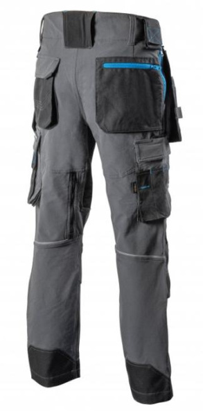 Брюки рабочие 4-way stretch, HOEGERT TAUBER, цвет темно-серый от магазина Рабочий класс