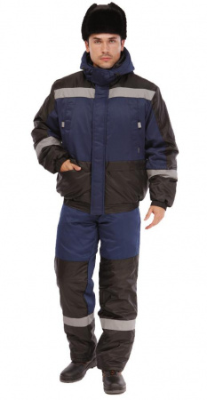 Костюм мужской утепленный "Стайл" цв. синий от магазина Рабочий класс