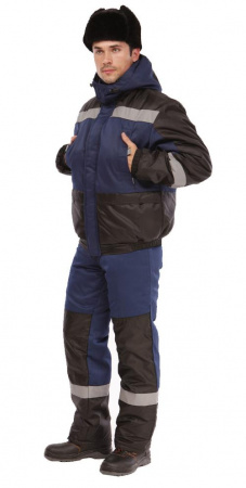 Костюм мужской утепленный "Стайл" цв. синий от магазина Рабочий класс
