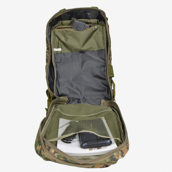 Рюкзак Туристический тк. нейлон, 35 л цв. Мульти цифра от магазина Рабочий класс