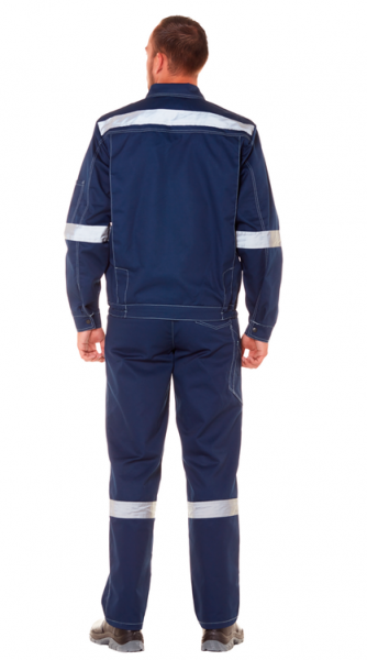 Костюм Мастер Люкс с п/к с СОП (темно-синий) от магазина Рабочий класс