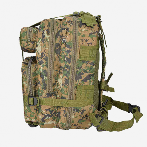 Рюкзак Туристический тк. нейлон, 35 л цв. Мульти цифра от магазина Рабочий класс