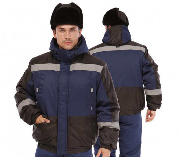 Костюм мужской утепленный "Стайл" цв. синий от магазина Рабочий класс