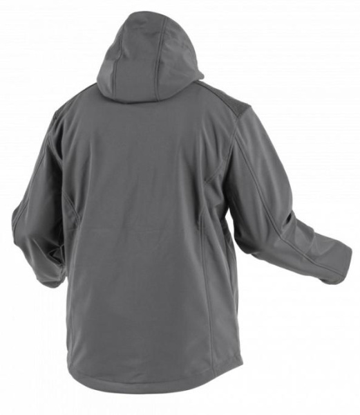 Куртка софтшелл с капюшоном HOEGERT INN, цвет графит от магазина Рабочий класс