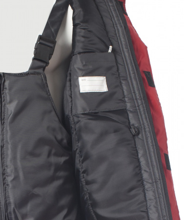 Костюм Балтика, зимний, с п/к, цв. серый с красным от магазина Рабочий класс