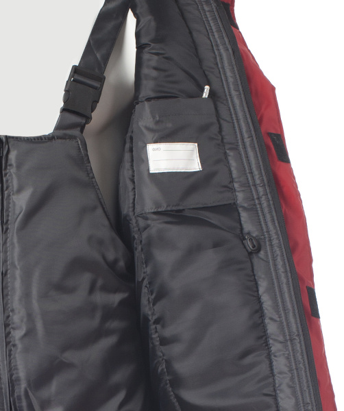 Костюм Балтика, зимний, с п/к, цв. серый с красным от магазина Рабочий класс