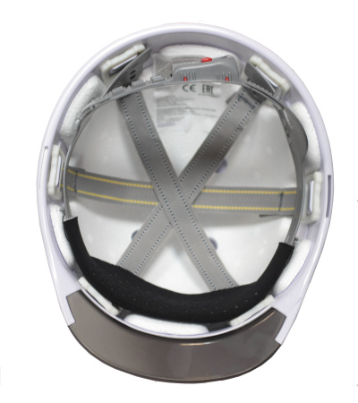 Каска VISUAL с тонированным козырьком от магазина Рабочий класс