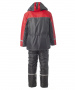 Костюм Балтика, зимний, с п/к, цв. серый с красным от магазина Рабочий класс