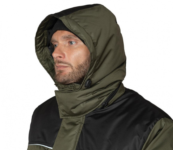 Универсал-Т, костюм утепленный мужской хаки/черный от магазина Рабочий класс