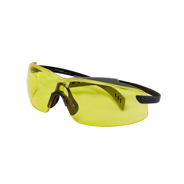 Очки Атташе открытые, желтые линзы с AF-AS покрытием, экстра-гибкие дужки оправы от магазина Рабочий класс