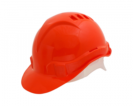 Каска строительная оранжевая от магазина Рабочий класс