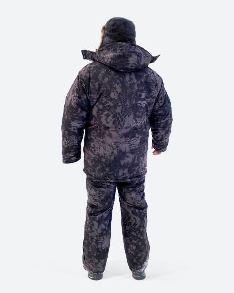 Костюм зимний "Тайга", теплохит, тк. мембр., цв. Черный питон от магазина Рабочий класс