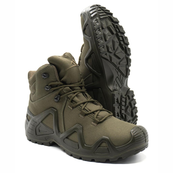Мужские ботинки треккинг olive green, арт.1002 от магазина Рабочий класс