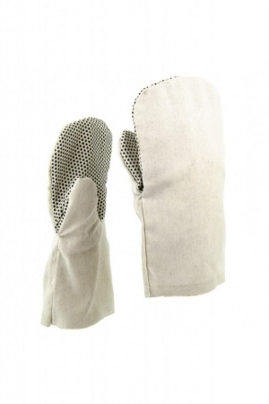 Рукавицы х/б с ПВХ точка от магазина Рабочий класс