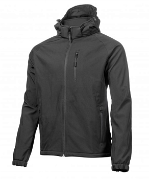 Куртка HOEGERT DITTER с капюшоном, цв. черный от магазина Рабочий класс