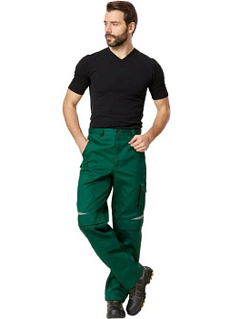 Брюки Алатау цвет зеленый/черный от магазина Рабочий класс