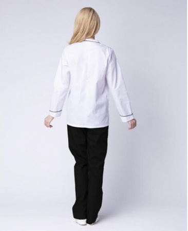 Костюм повара "Гурман" Факел цв. белый/черный от магазина Рабочий класс