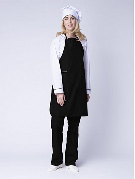 Костюм повара "Гурман" Факел цв. белый/черный от магазина Рабочий класс