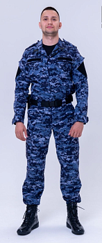 Костюм Беркут, летний, куртка+брюки, цв. синяя точка от магазина Рабочий класс