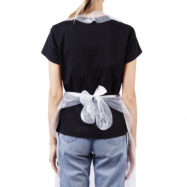 Фартук полиэтиленовый одноразовый (ПНД) 100 шт в упак. от магазина Рабочий класс