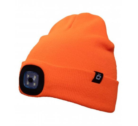 Шапка LED подсветкой оранжевая,  HOEGERT OTTO от магазина Рабочий класс