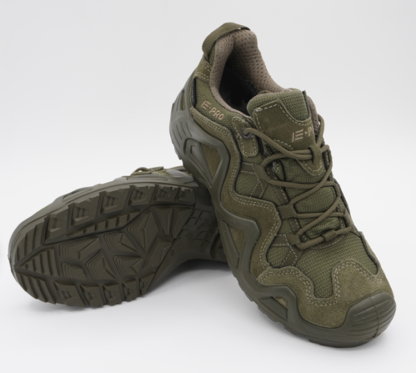 Мужские ботинки E-PRO Special low KEVLAR арт.101 (range green) от магазина Рабочий класс