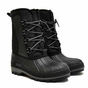 Сапоги комбинированные "Zima" (черн-серый) от магазина Рабочий класс