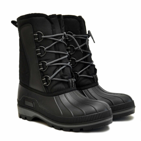 Сапоги комбинированные "Zima" (черн-серый) от магазина Рабочий класс