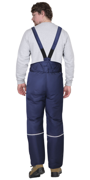 Костюм зимний Сириус-Комфорт, куртка удлин. с брюками, цв. синий/черный тк. Таслан от магазина Рабочий класс