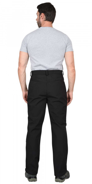 Брюки "СИРИУС-Азов" тк. софтшелл, цв. черный от магазина Рабочий класс