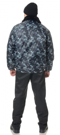 Альфа, куртка утепленая КМФ город Серый от магазина Рабочий класс