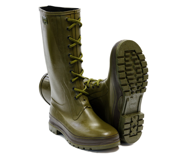 Сапоги резиновые охотничьи "Балканский охотник", "Tigar", цвет зеленый, арт 93036 от магазина Рабочий класс