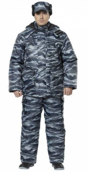 Костюм Охрана утепленный цв. Город от магазина Рабочий класс