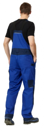 Полукомбинезон Мегаполис цв. василек/т.синий от магазина Рабочий класс