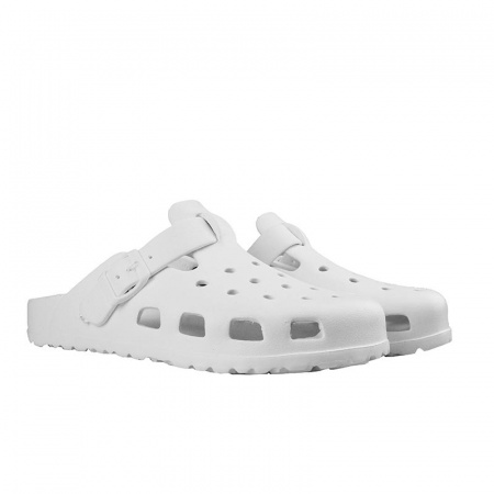 Сабо ЭВА медицинские с перф. цв. Белый, без ремешка от магазина Рабочий класс