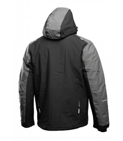 Куртка утепленная HOEGERT AMOS, с капюшоном цв. черный HT5K923 от магазина Рабочий класс