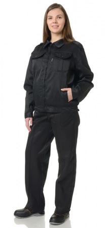 Костюм охранника женский "Альфа" цв. черный от магазина Рабочий класс