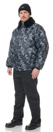 Альфа, куртка утепленая КМФ город Серый от магазина Рабочий класс