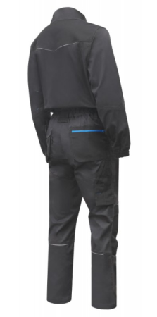 Комбинезон рабочий эластичный, HOEGERT WURNITZ, цвет темно-серый от магазина Рабочий класс