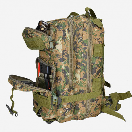 Рюкзак Туристический тк. нейлон, 35 л цв. Мульти цифра от магазина Рабочий класс