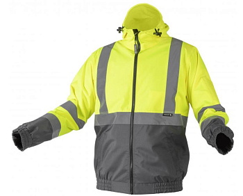 Куртка HOEGERT NIMS сигнальная с капюшоном, цв. лимон от магазина Рабочий класс