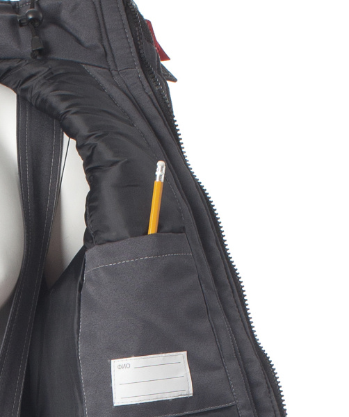 Костюм зимний ФАВОРИТ с брюками, цв. серый от магазина Рабочий класс