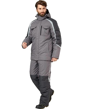 Костюм "Финикс" серый/ т.серый (зимний) от магазина Рабочий класс